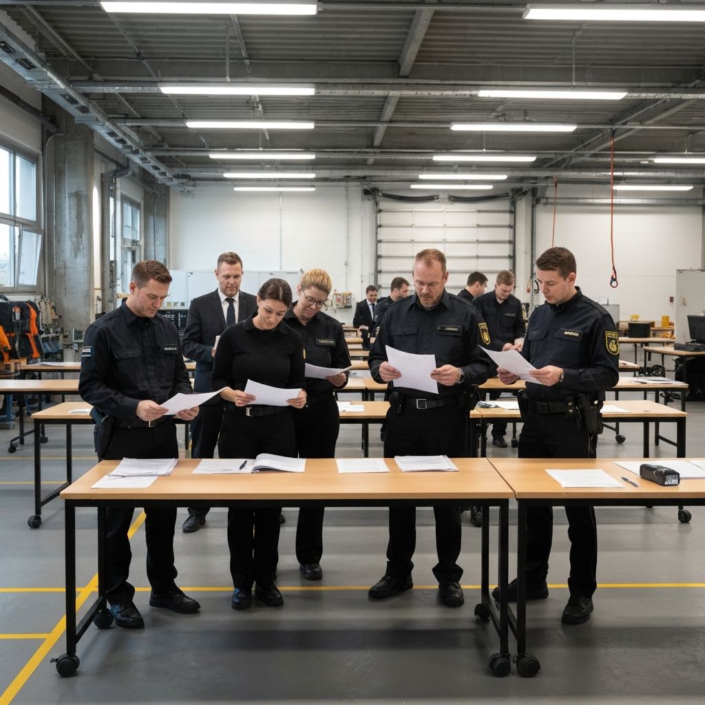 6 Monate Sicherheitsfachkraft Intensivkurs